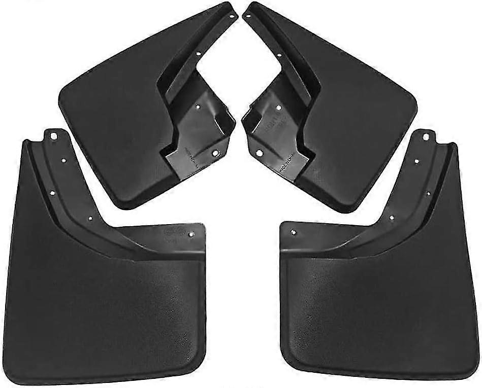 4Pcs Car Mud Flaps Kit for Hummer H3 2007-2018, Front Rear Mudflaps Splash Guards Fender Styling Splashproof Replacement ABS Accessories