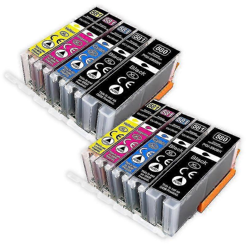 Compatible For Canon 580xl 581 Xl Pgi-580 Cli-581 Ink Cartridge For Canon Pixma Ts9550 Ts9551 Ts705 Ts9551c Ts6150 Printer