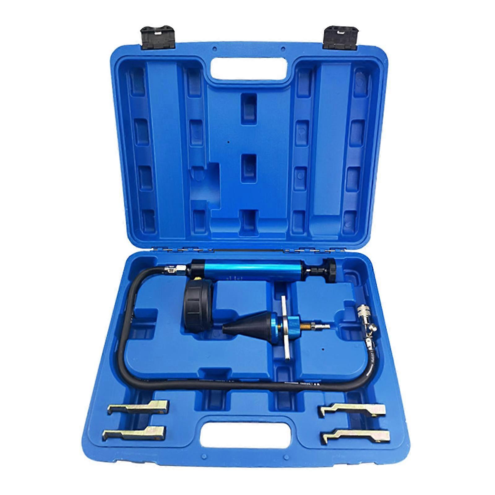 Generic Pressure Leak Tester Tool Kit with Carrying Case Leak Down Detection