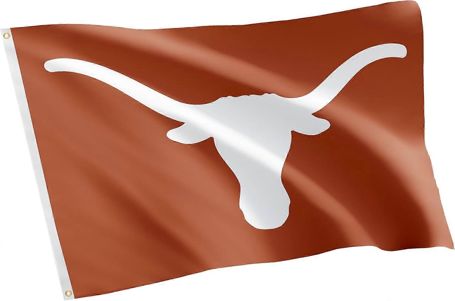 University of Texas Flag Longhorns UT Austin Flag Banners 100% Polyester Indoor Outdoor Flags (Style 2)