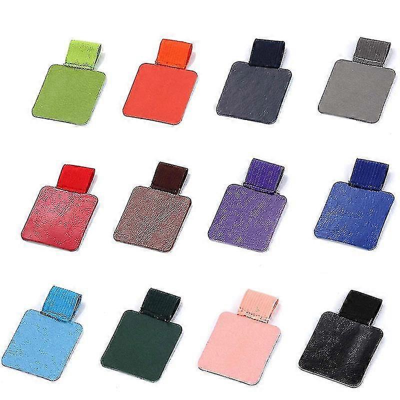 12 Pack Pen Loop Holder, -självhäftande pennhållare Pencil Elastic Loop för, tidskrifter, kalendrar (foto