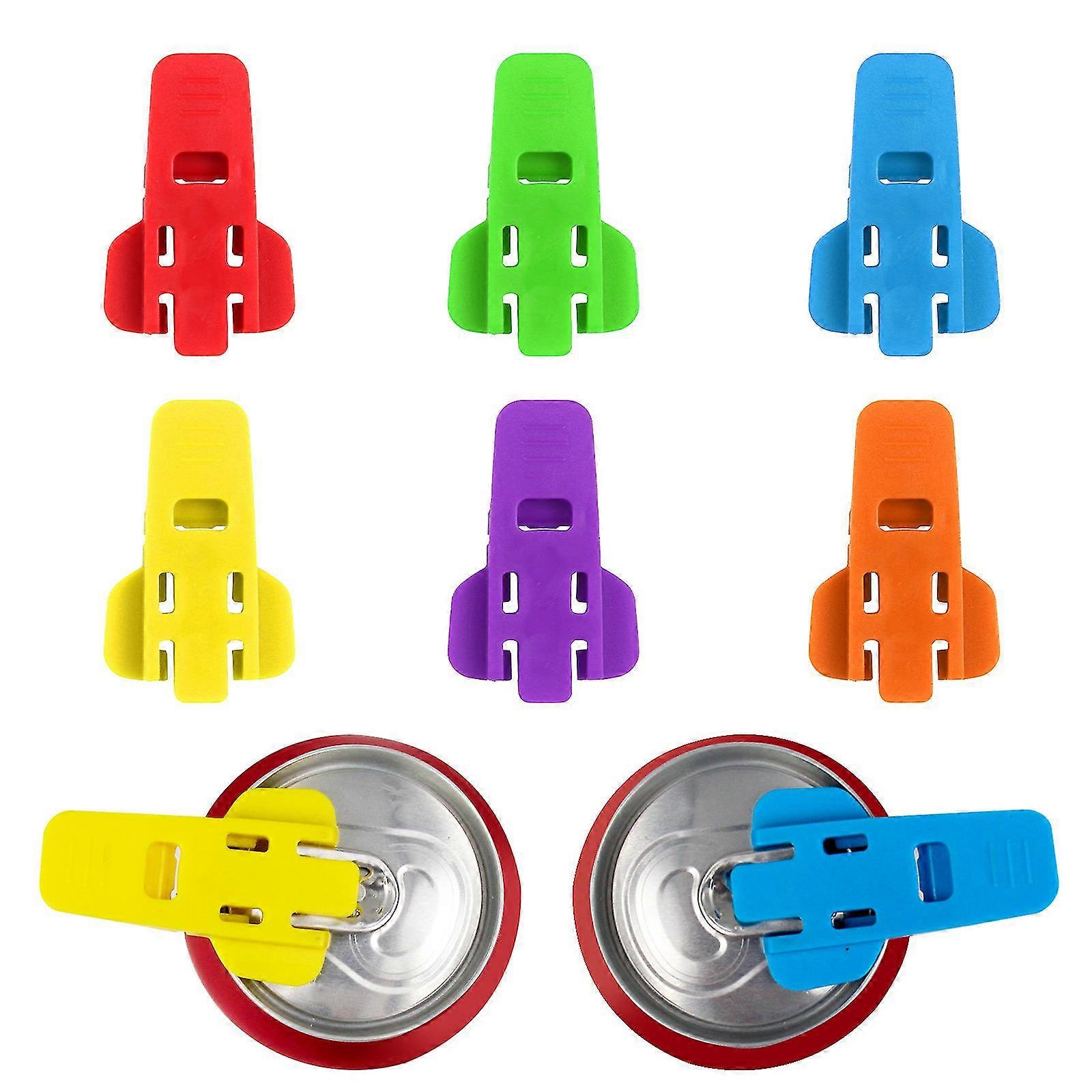 Pack of 6 Drink Cans Ring Opener, Can Opener for Opening Drinks, Simple Manual Can Opener