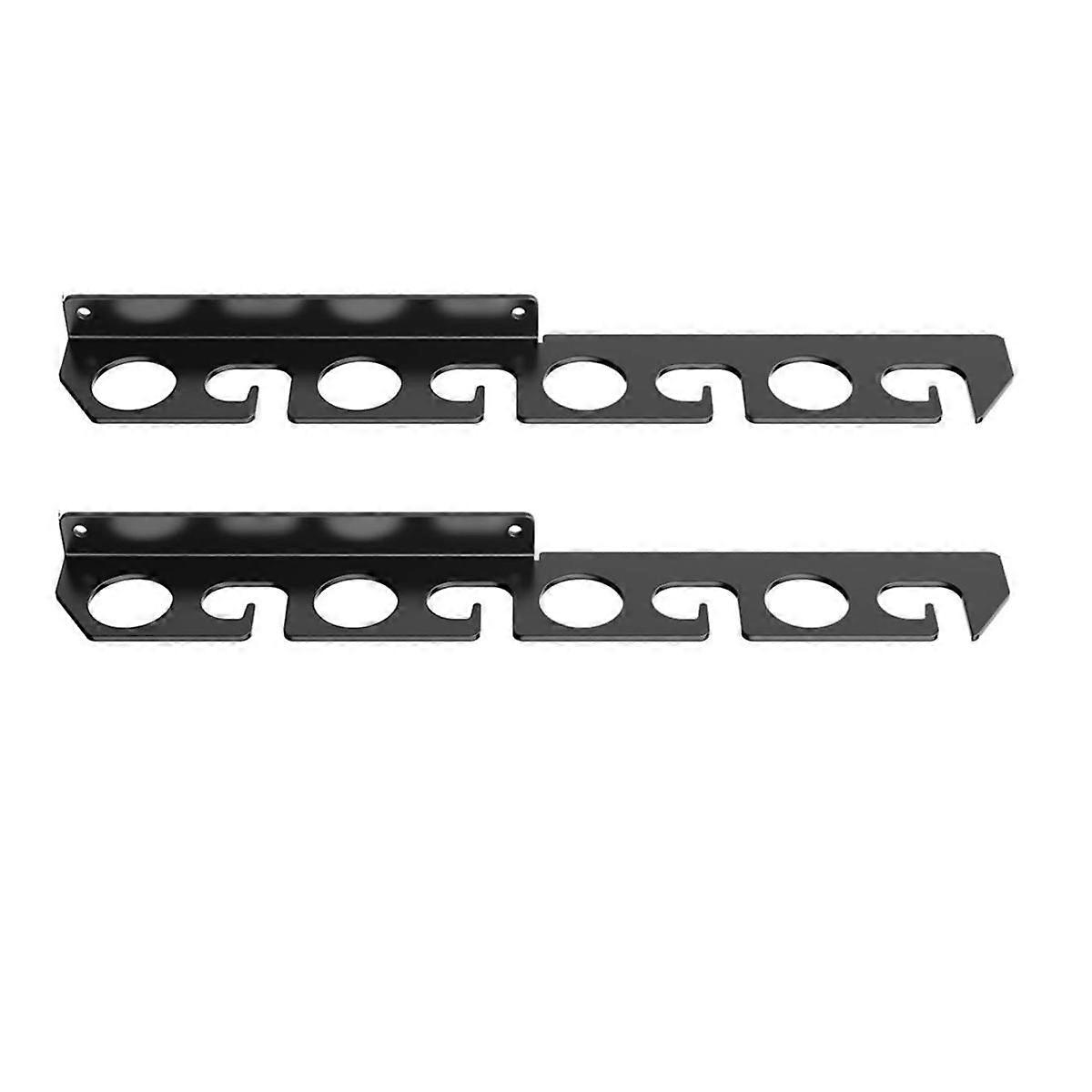 Wall Mounted Fishing Rod Holder Fishing Poles Horizontal Support Rack Wall Ceiling Storage Rack
