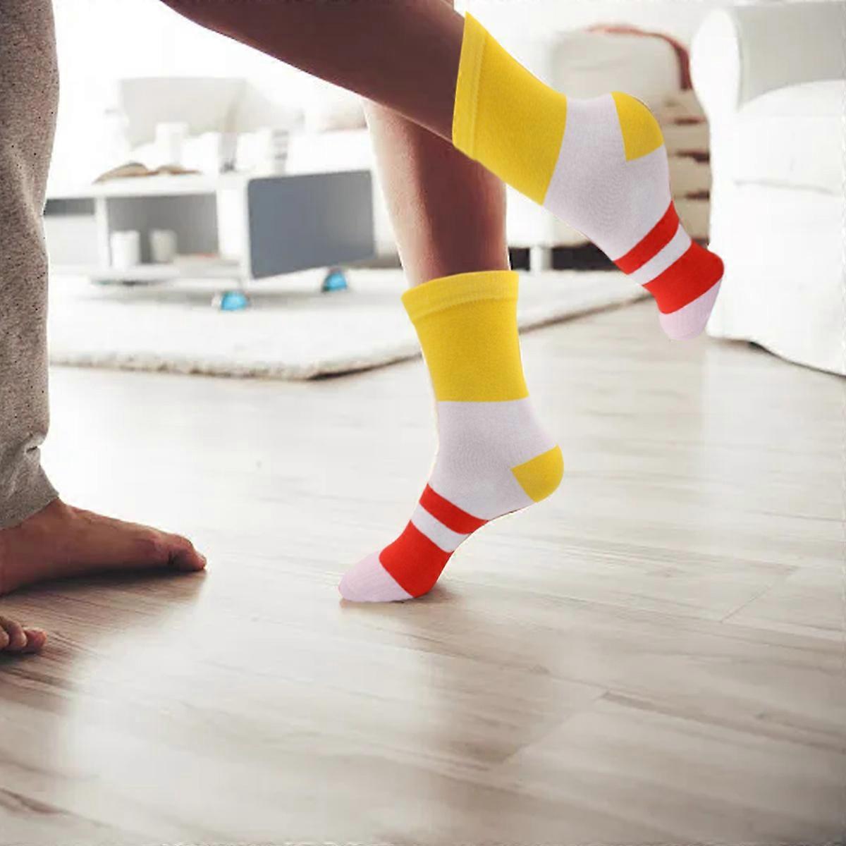 Rainbow Socks Box Regalo Calze Natalizie – 3 Paia Unisex In Cotone, Scatola Esagonale, Taglie Donna 36-40 E Uomo 41-46