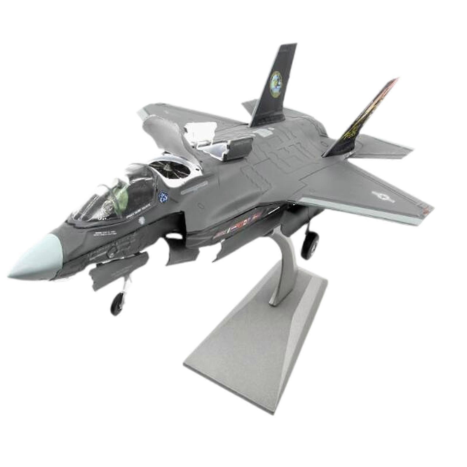 1/72 F35B Fighter Model Gift Alloy Airplane Model for Office Bar Bookshelf