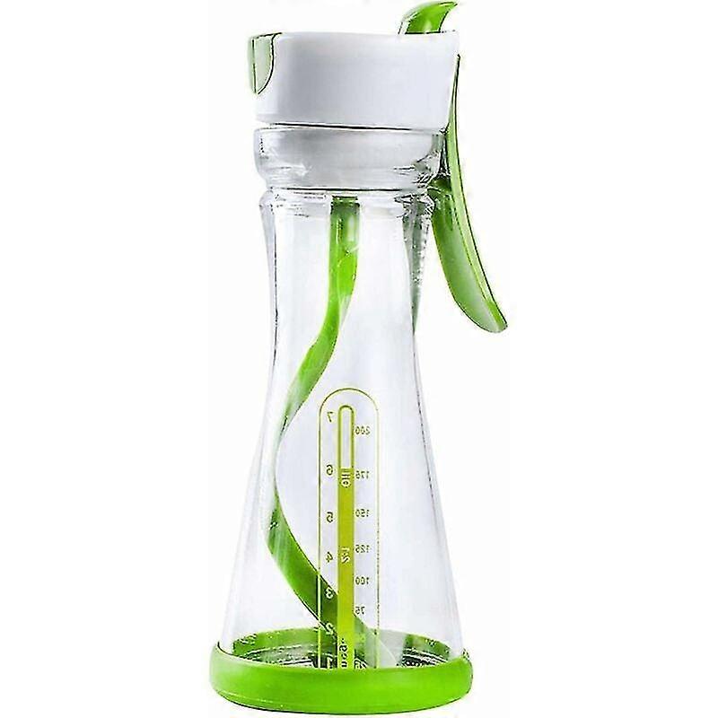2024 Salad Dressing Mixer, Manual Salad Dressing Bottles Mixing Container With Pump Handle, Salad Dressing Shaker