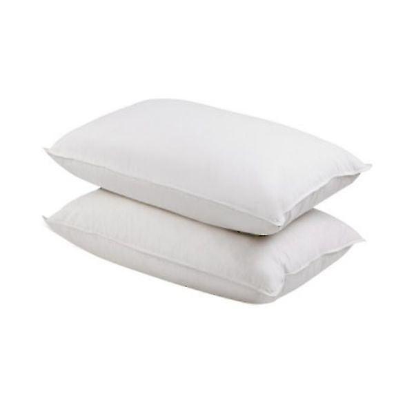 2 Pcs Duck Feathers Down Pillow With Bag