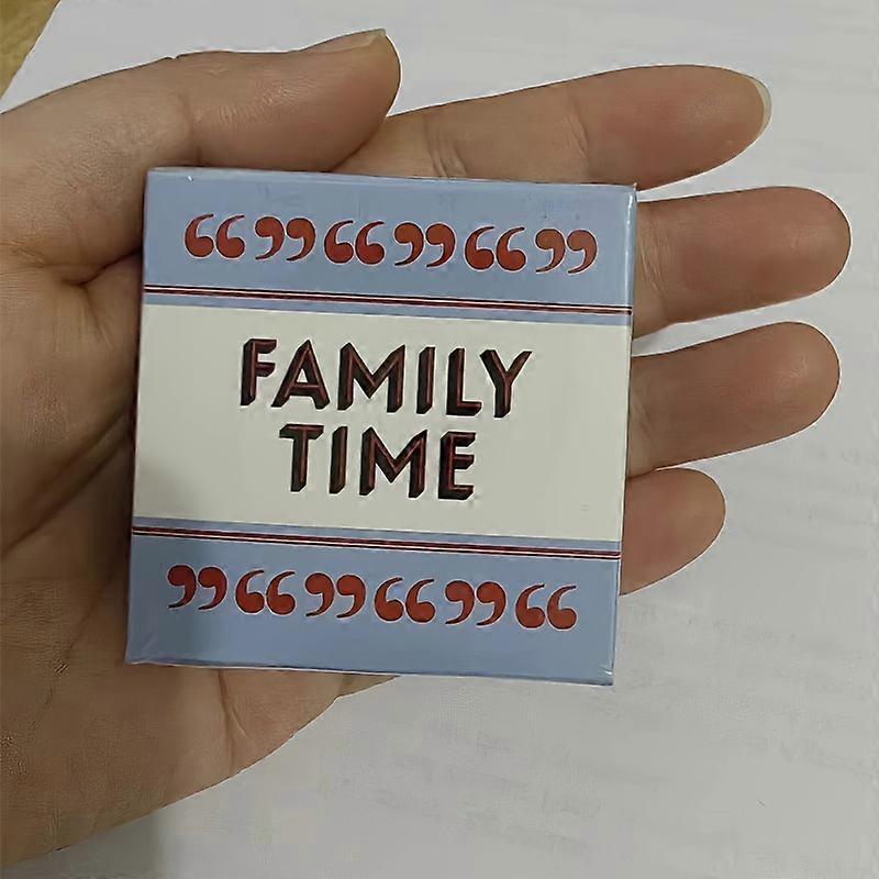 New models 1pc Family Time Card Game For Party Family Game