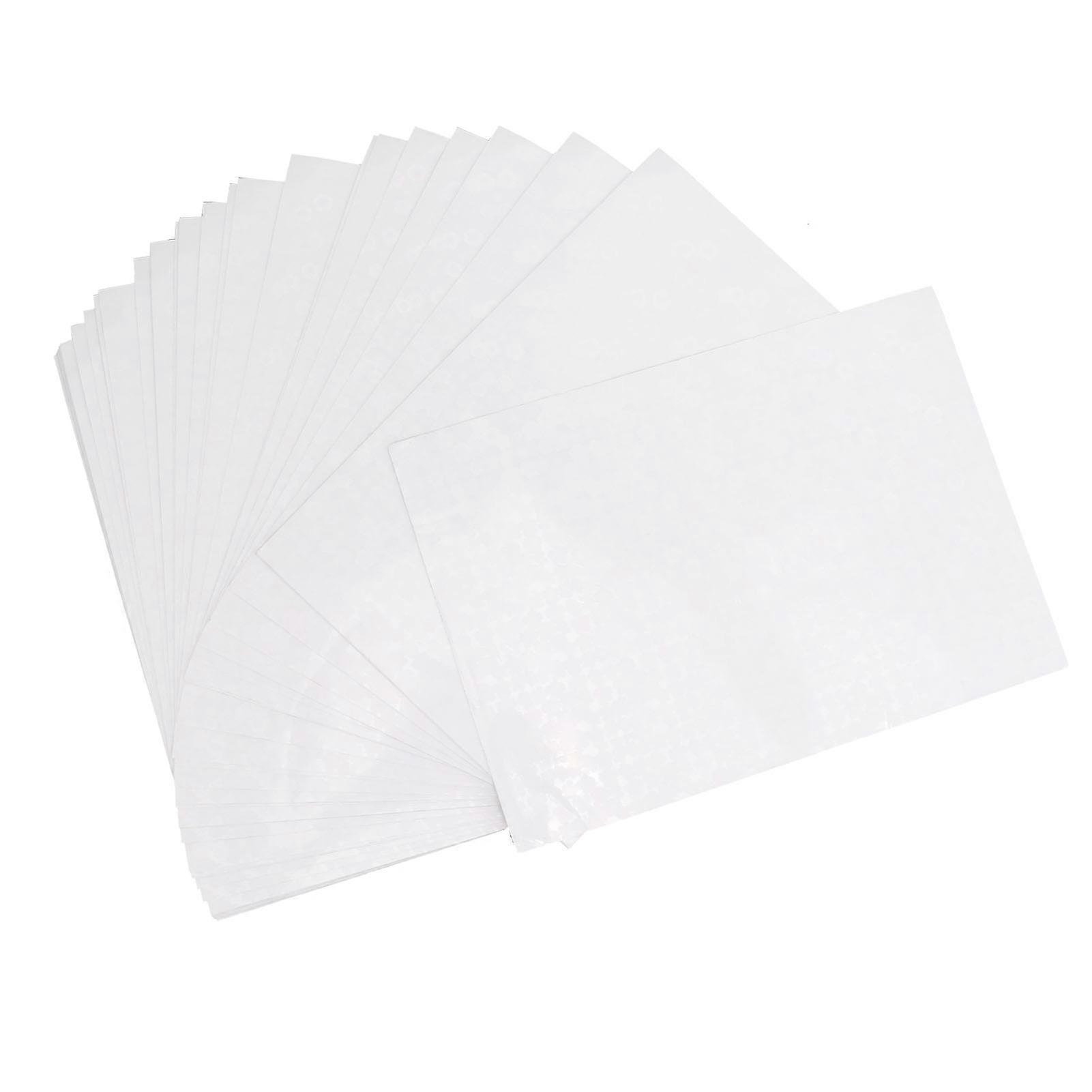 50 قطعة من صفائح الترقق ثلاثية الأبعاد بنمط زهرة البرقوق فيلم حماية من مادة البولي فينيل كلوريد للصور