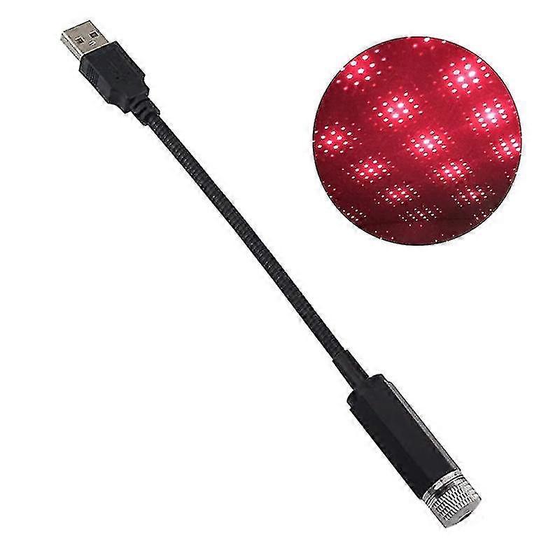 Car Atmosphere Starry Ceiling Interior Lamp Romantic Usb Night Light Decorations