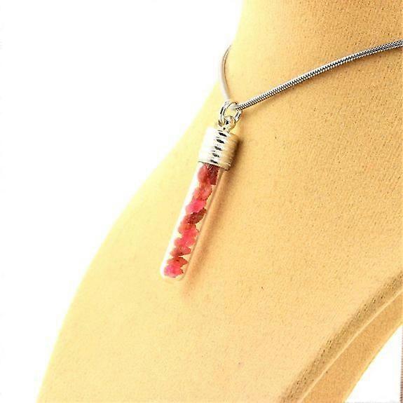 Raw Spinel Necklace