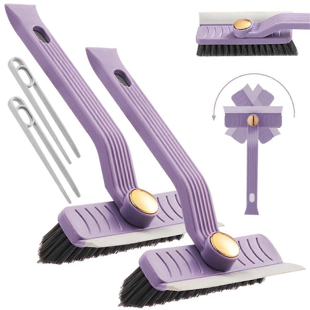 Multi-Function Rotating Crevice Cleaning Brush, 360-Degree Rotating Crevice Household Cleaning Brus