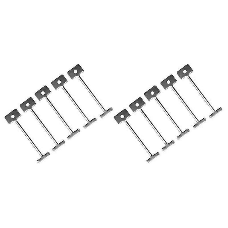 400Pcs Tile Leveling System for Tile Laying Reusable Steel Needles Flooring Replaceable Pin Tiling Construction Tools