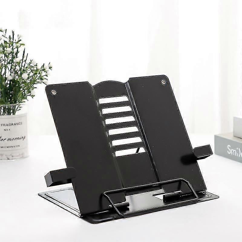 Multi-functional Bookshelf Metal Easel Copy Shelf Support Reading/ipad/recipe Kitchen/magazine Adjus