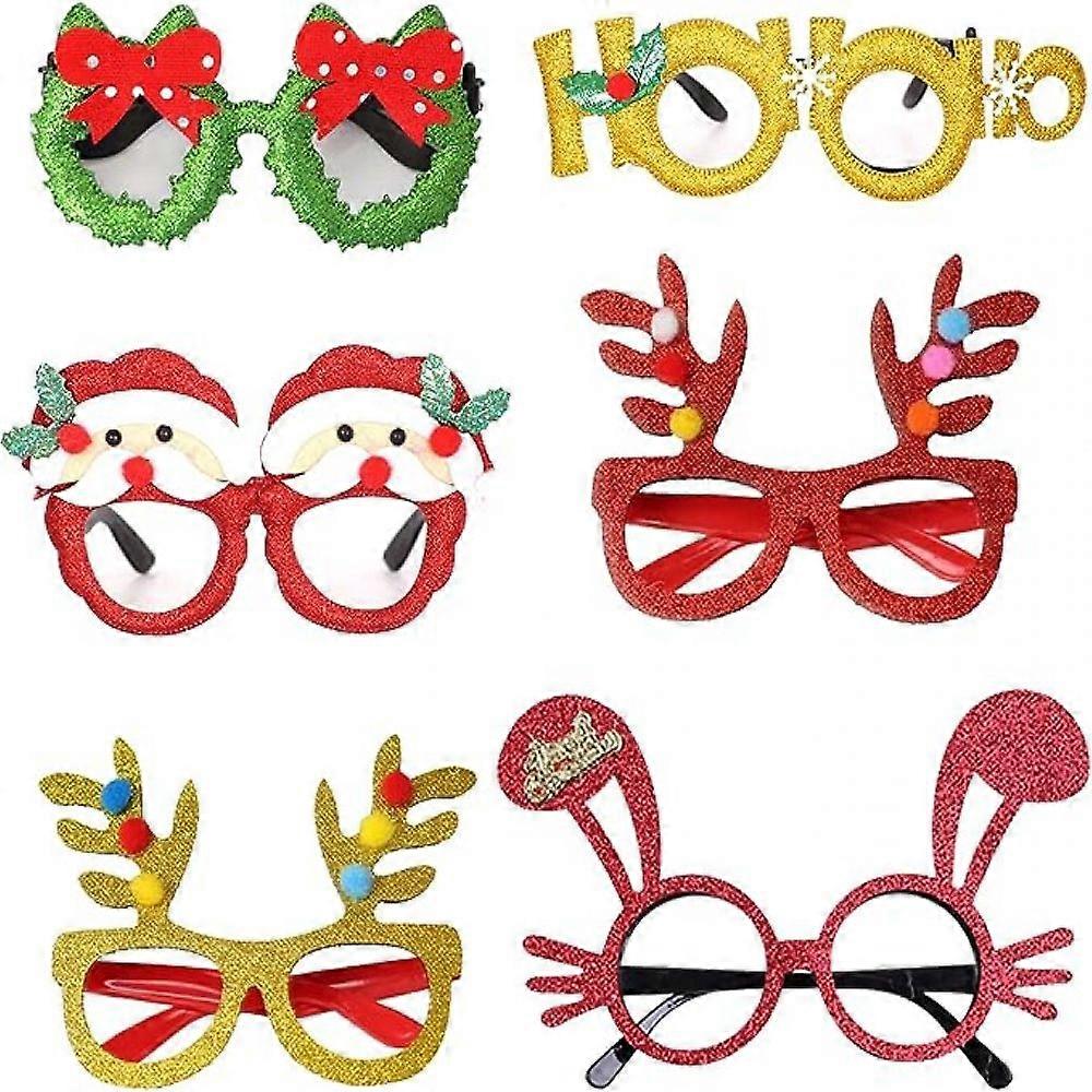 Íj stílus + betű stílus + Mikulás stílus + nyuszifül szemüveg piros + piros pamutgolyókkal + arany pamutgolyókkal