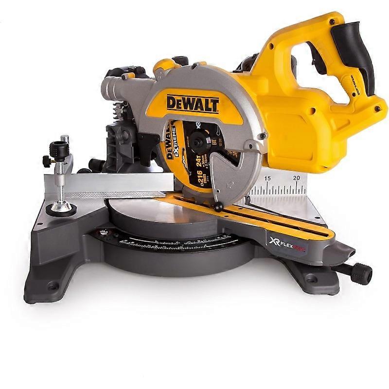 Dewalt Dcs777t2 54 V 216 Mm Xr Cordless Flexvolt Circular Saw With 2 X Batteries 6 A – Yellow/black