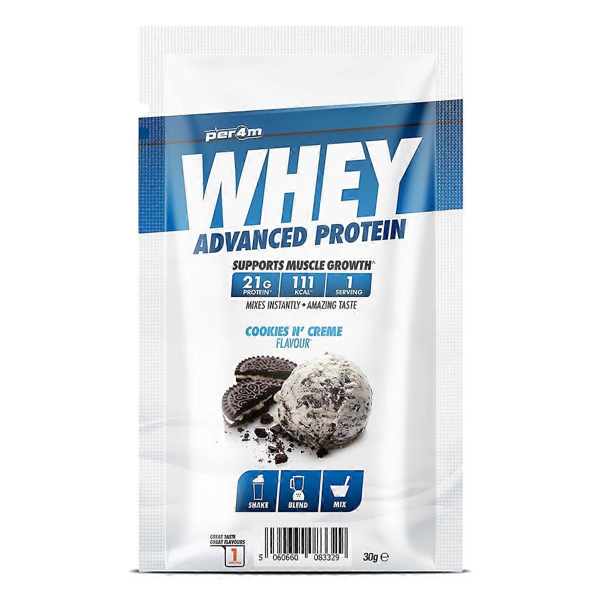 Per4m Advanced Whey Protein Sachet 30g Cookies & Cream