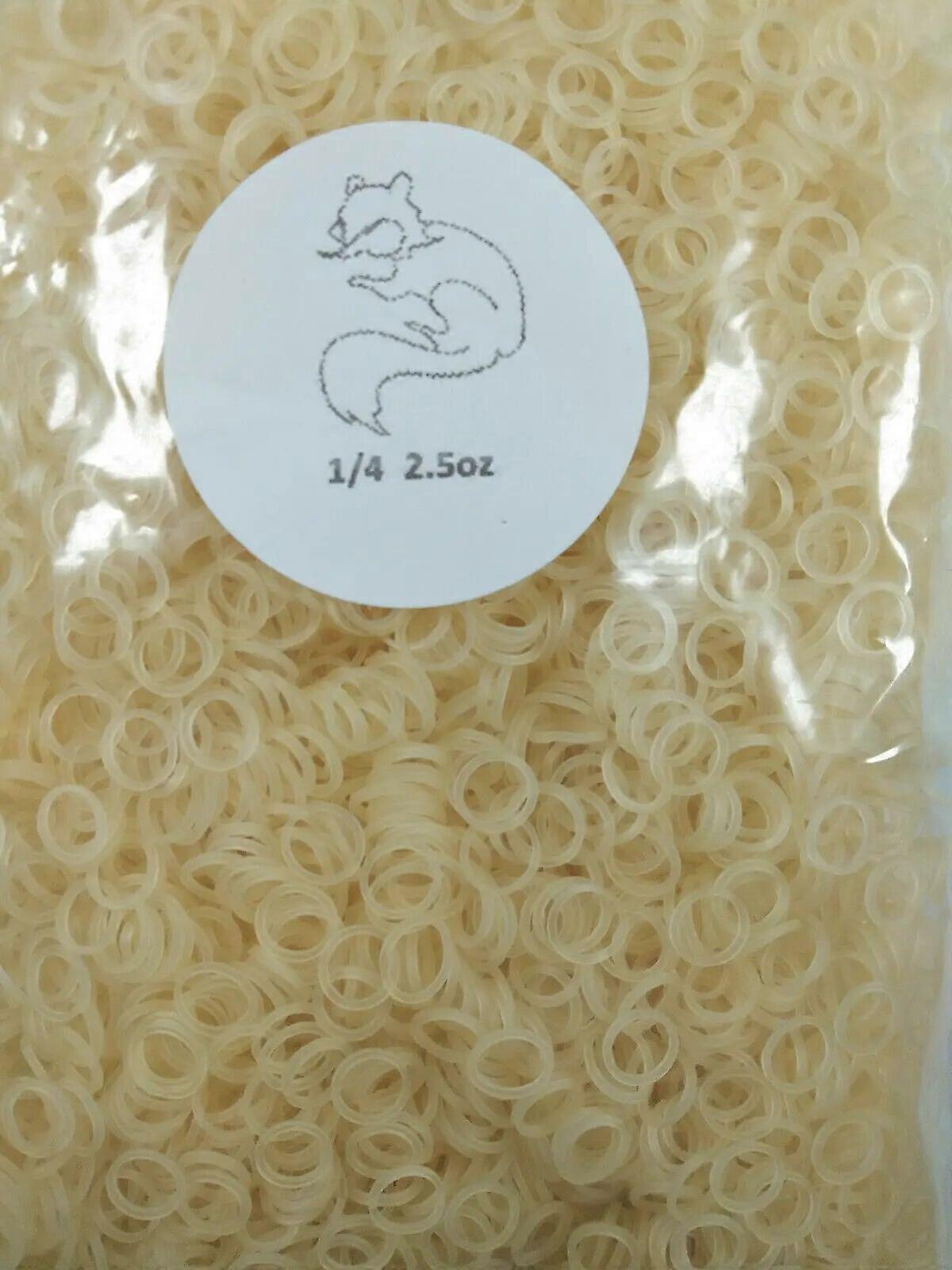 Redkid Dentale giallo Ortho elastici elastici cravatte 2.5OZ 1/8 3/16 1/4 5/16 3/8 Volpe X1pack