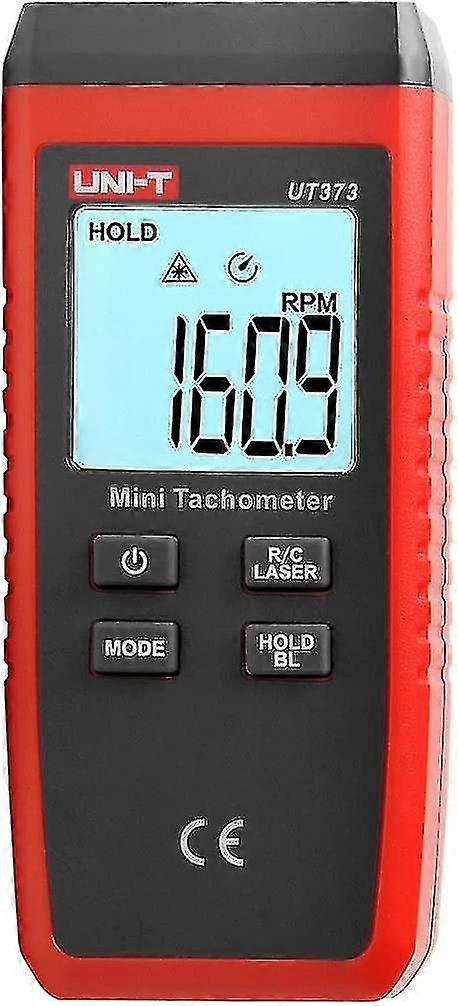 Uni-t Ut373 Mini Digital Laser Tachometer Lcd Display Non-contact Tachometer Rpm Speed Measure