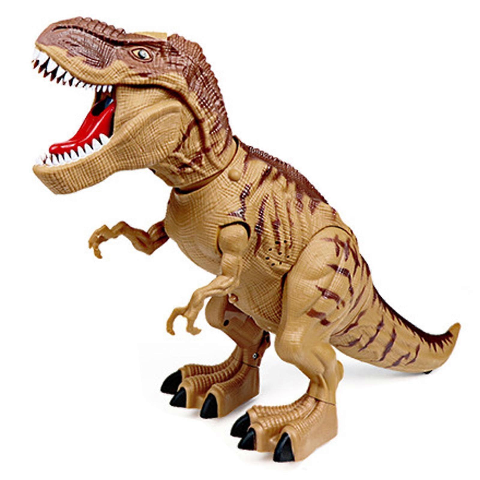 محاكاة الحيوان T-rex لعبة كهربائية يمكن أن يضع البيض يتحرك الرأس في حين جعل هدير الصوت ديناصور اللعب
