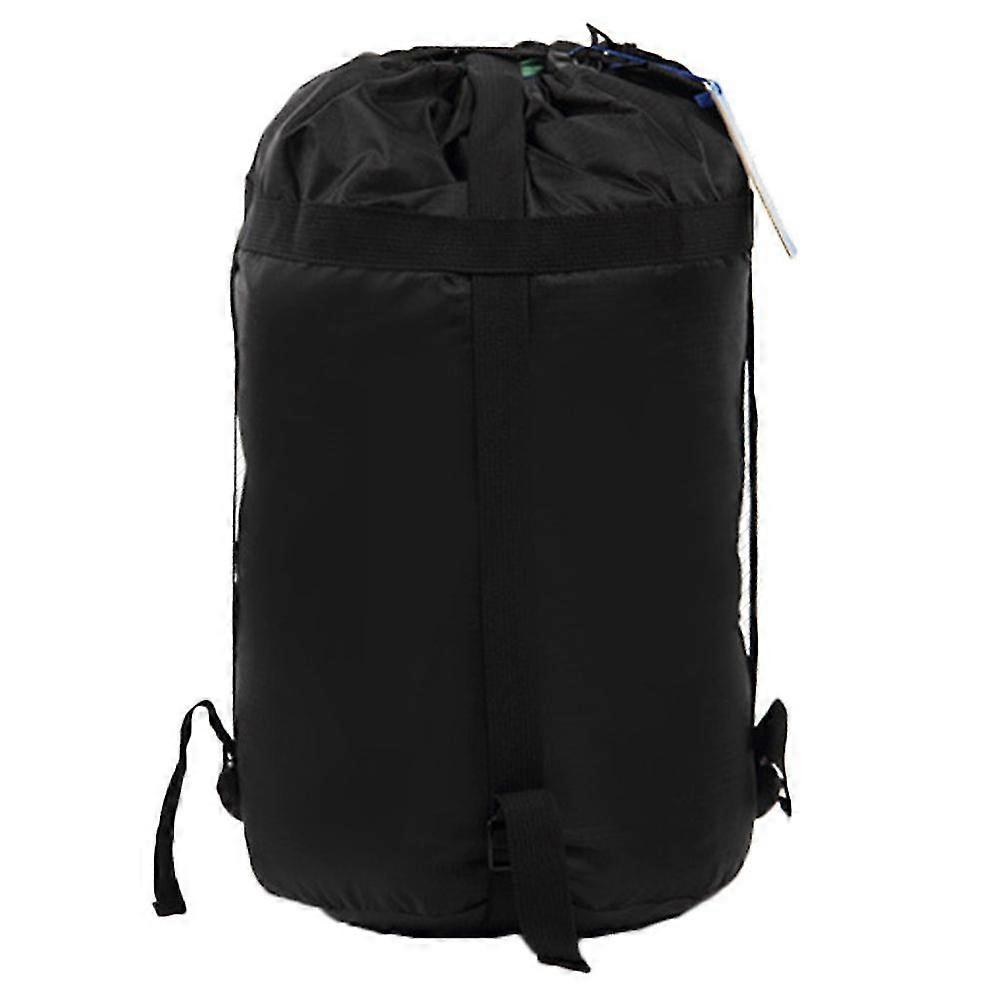 Waterproof Space Saver Compression Stuff Sack Sleeping Bag Stuff Sack Compression Bag Sacks Camping Hiking Backpacking Hunting Travel Size S(Black) Z