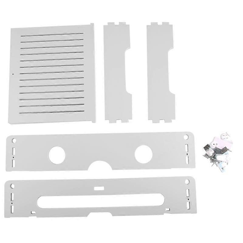 Wireless Wifi Router Storage Boxes Wooden Box Cable Power Plus Wire Bracket Wall Hanging Plug Board