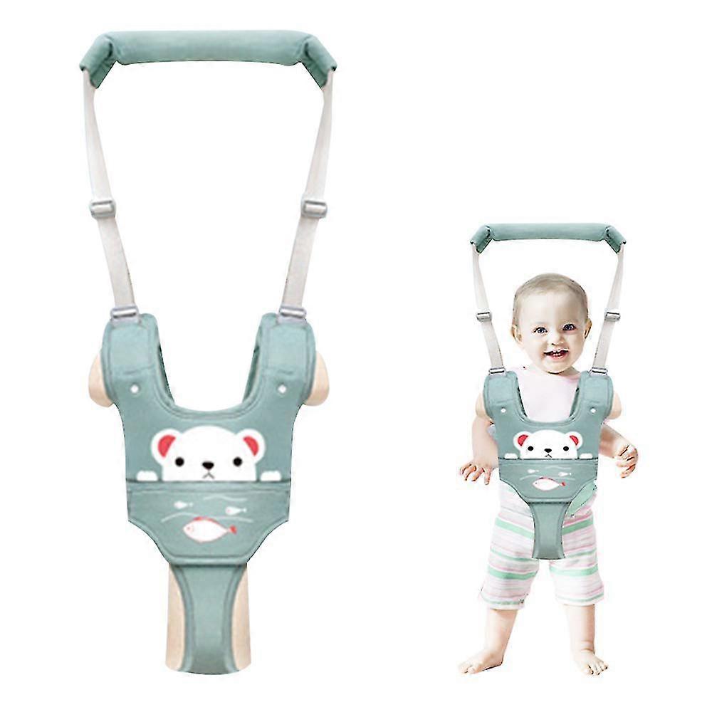 Toddler Walker Harness Assistant Belt For 8-24 Month Old,mint Green