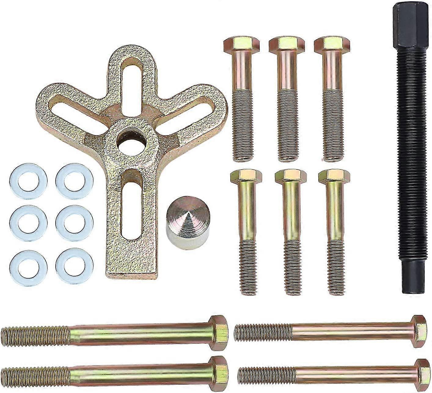 13pcs Universal Flywheel Puller, Harmonic Balancer, Harmonic Balancer Pullers