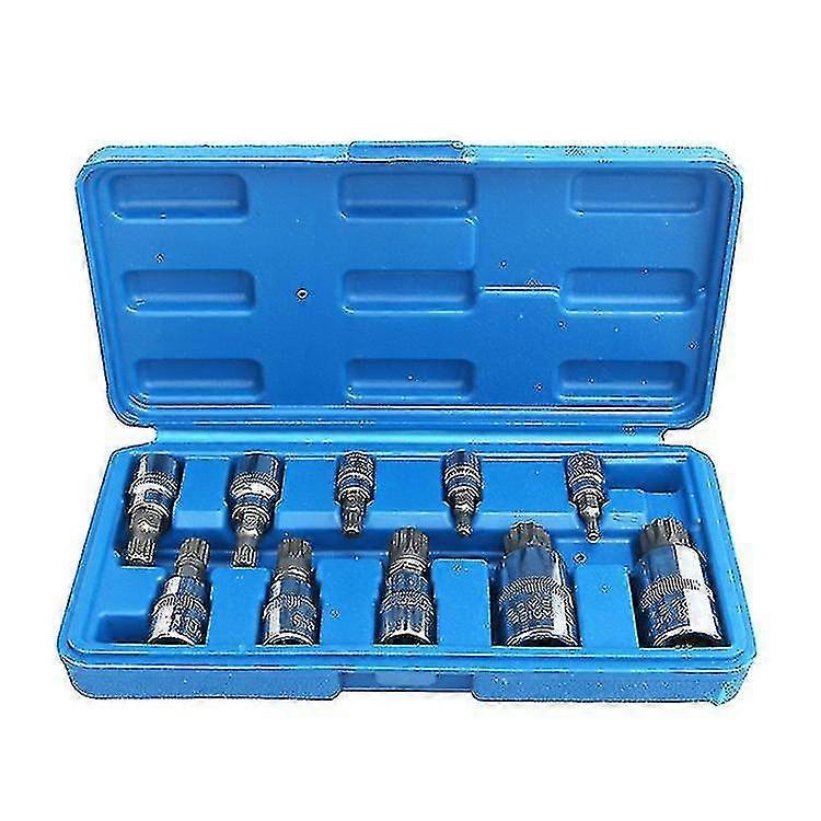 Fgao 1/4-inch, 3/8-inch & 1/2-inch Drive Xzn Triple Square Spline Bit Socket