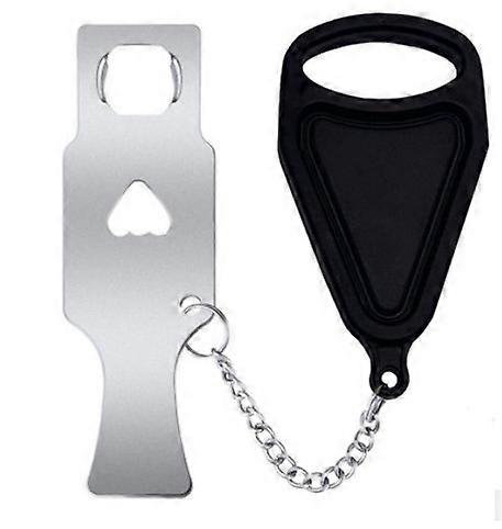 Portable Door Lock,travel Lock, Add Extra Locks For Additional Safety And Privacy Lock Down For School, Home,hotel