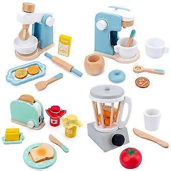 Simulação cozinha de madeira fingir brincar com brinquedos bebês brinquedos de presente de educação infantil
