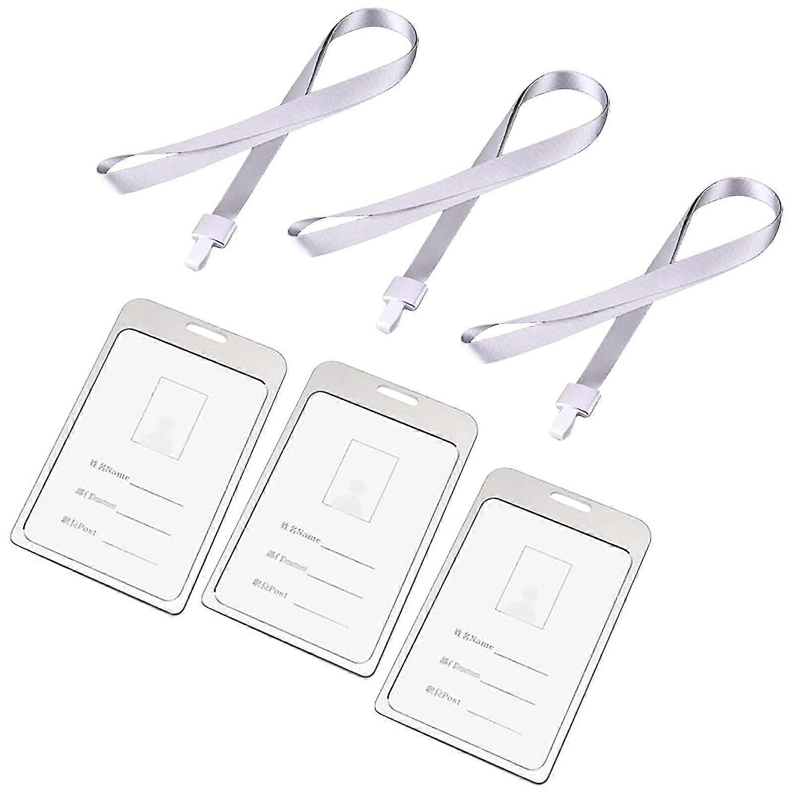 Office Id Badge With Rope To Hold Card