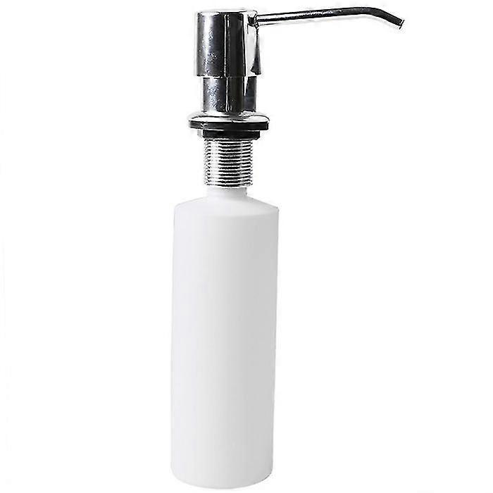 Sink Kitchen Cleaning Accessories All Plastic Press Soap Dispenser