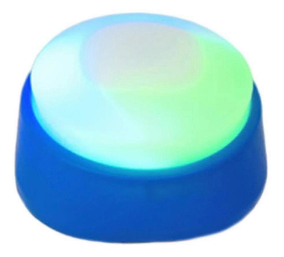 Can Record Sound Button, Answer Buzzer, Toy Button Sound, Press Bell Voice Toy To Relieve Boredom Training Dialogue Button Blue (1pcs)