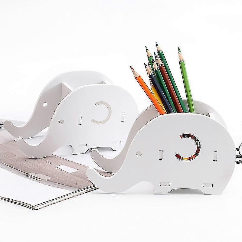 2pcs Elephant Shape Pencil Holder Detachable Phone Holder