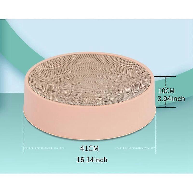 Cat Scratching Post Corrugated Cat Scratcher Durable Cardboard Crushing Pad for Kittens