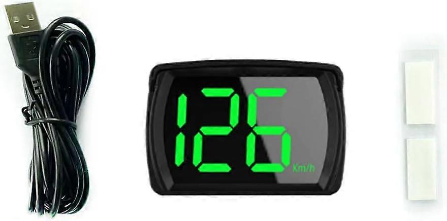 Smart GPS HUD Speedometer,Car HUD Headup Display KM/H MPH with LED Large Police Display for Car Truck SUV Motorcycle
