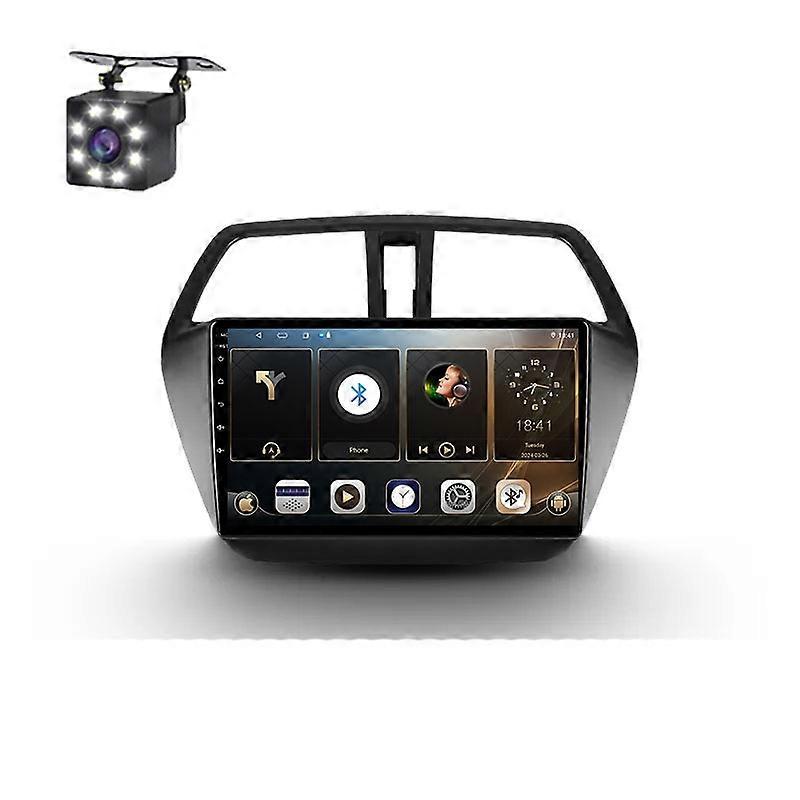For Suzuki SX4 2 S-Cross 2012-2016 Car Radio Multimedia Video Carplay Navigation GPS