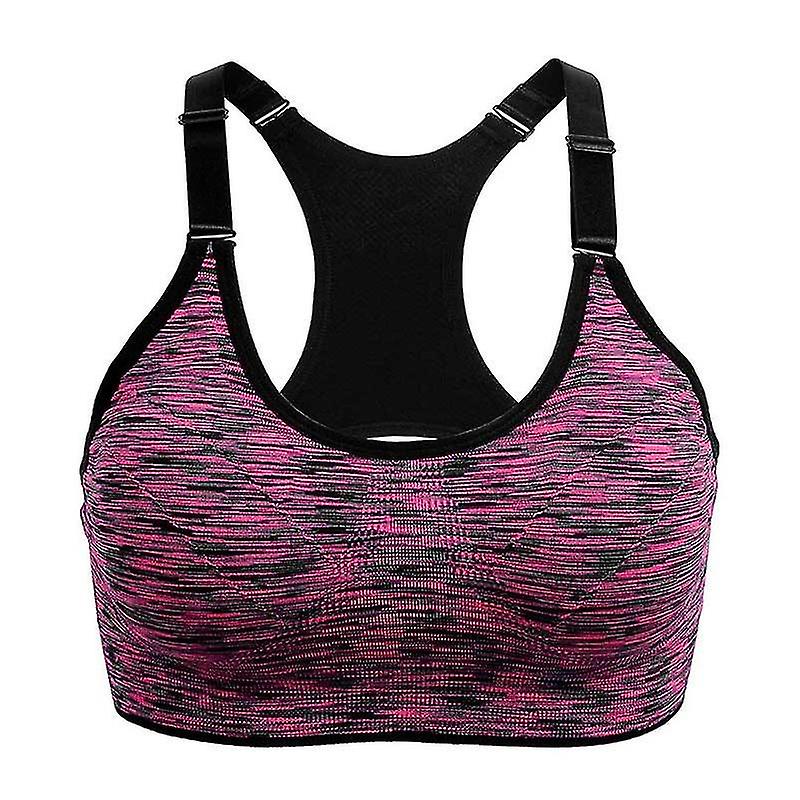 Adjustable- Shakeproof Push-up, Padded Seamless, Yoga Running Bra