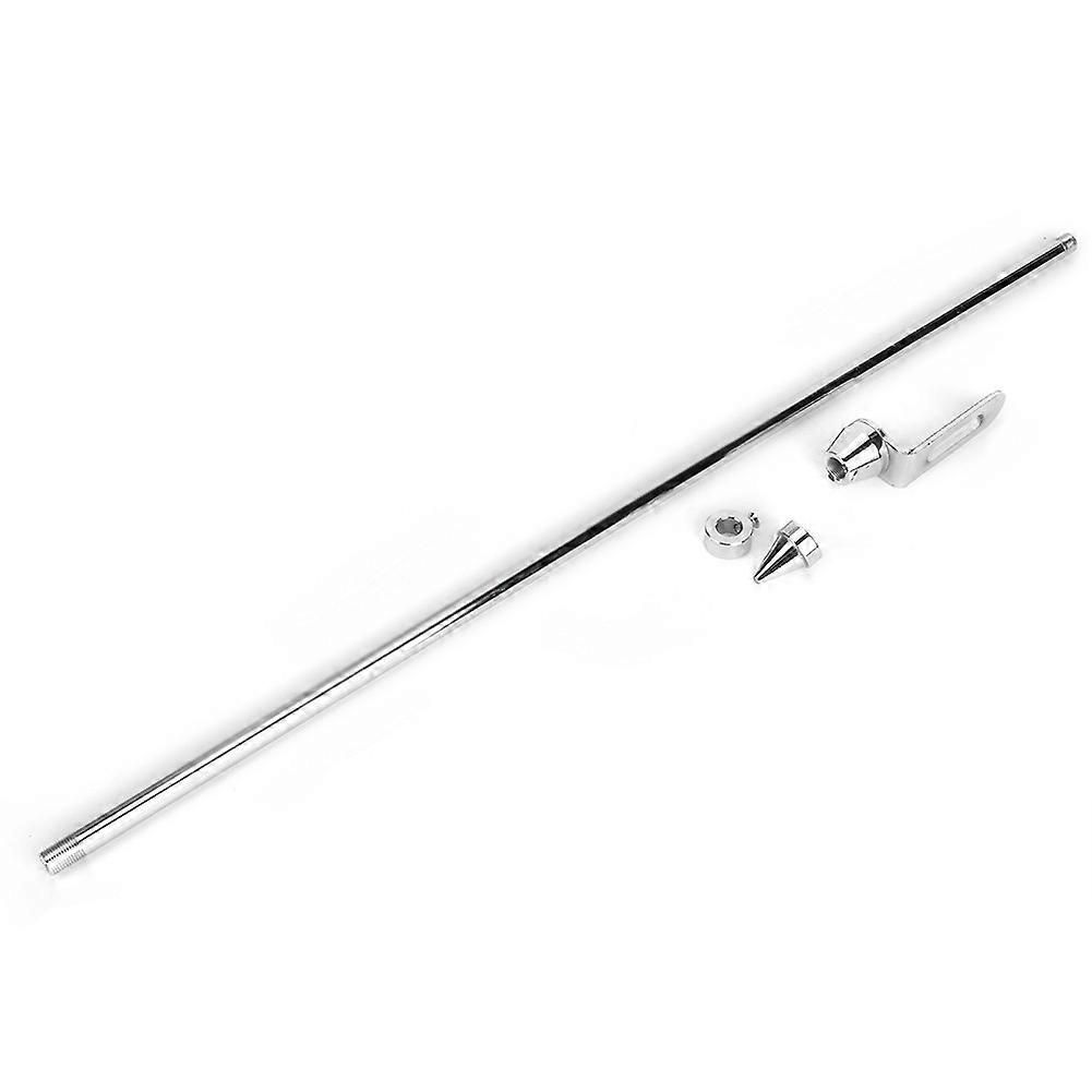 Universal Μοτοσικλέτα Auto Flagpole πίσω κάθισμα Luggage Rack Mount Flag Pole AccessorySilver