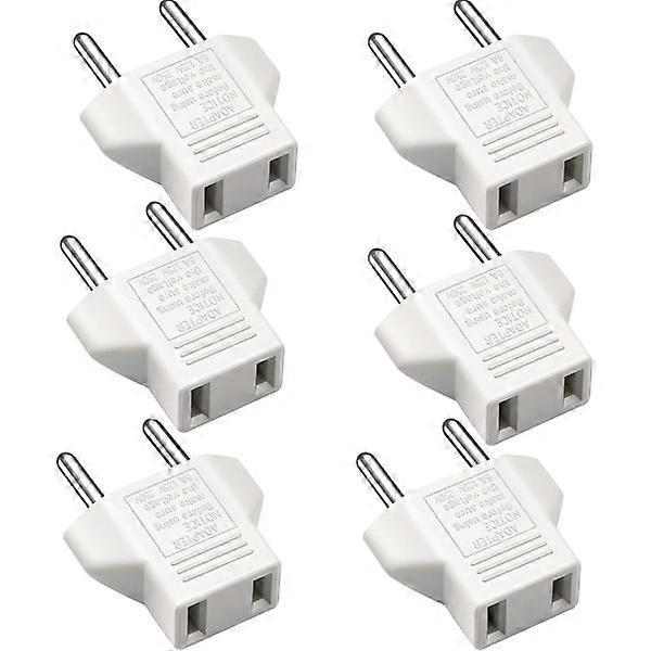 US-auf-EU-Adapter - Weiß