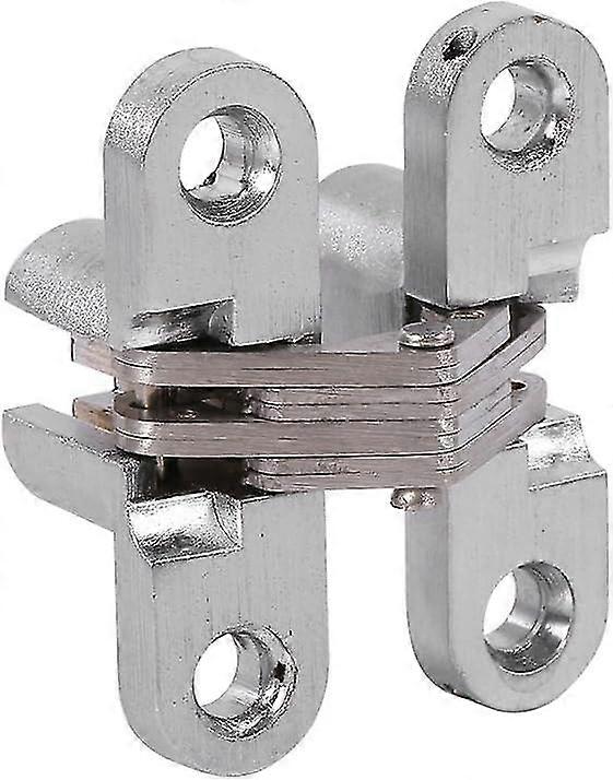 سبيكة خفية المفصلي غير مرئية للطي الباب مخفي الصليب مفصلات خفية لأجهزة الأثاث باب قابل للطي (43.7 مم)