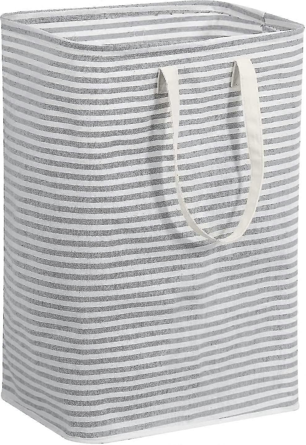 Laundry Hamper Foldable Freestanding Laundry Hamper Large Clothes Hamper With Extended Handles Easy To Carry For Toy Clothes, Gray