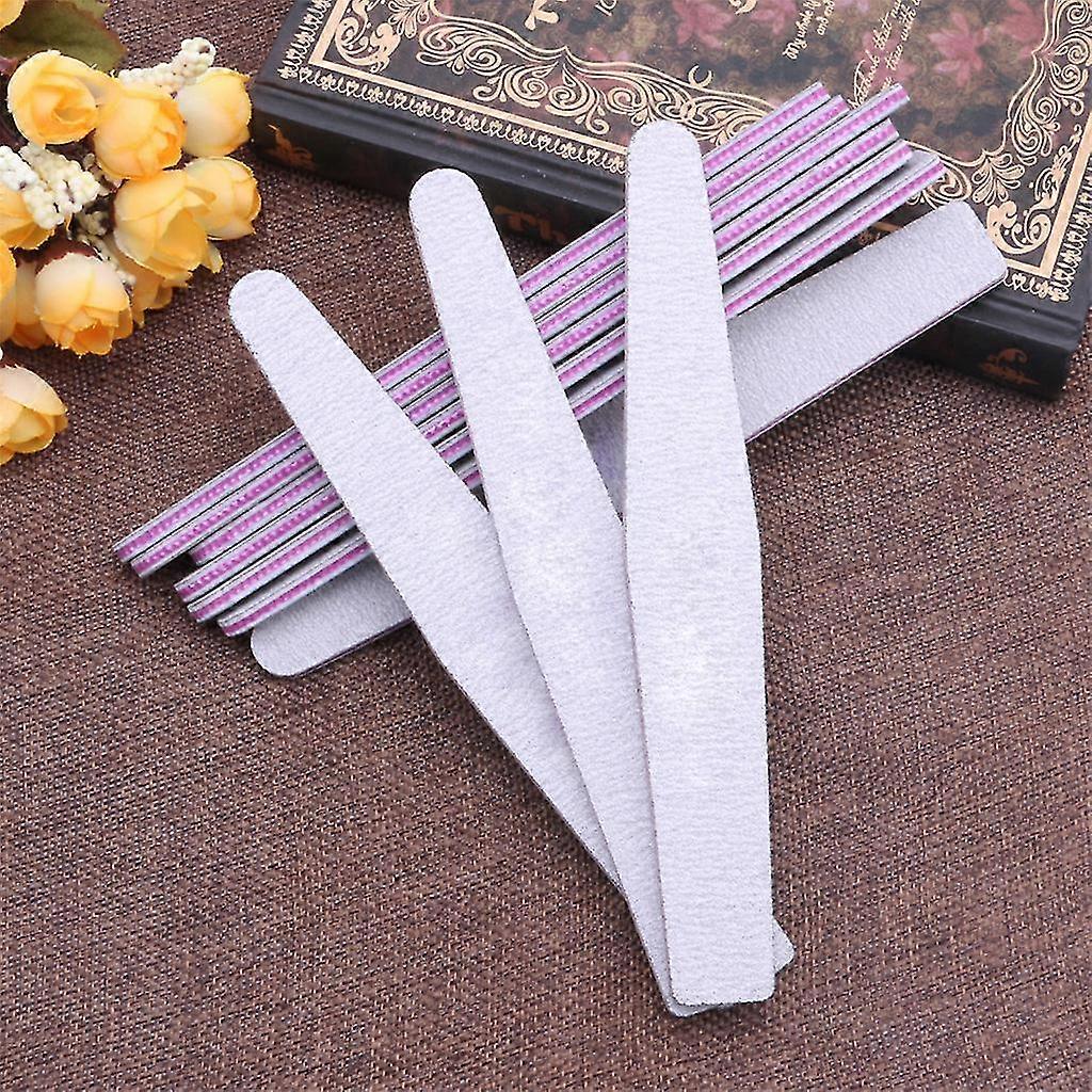 Nail Art Sanding Buffer Buffing Tips Manucure Acrylic Gel File Tool 100/180 Grit