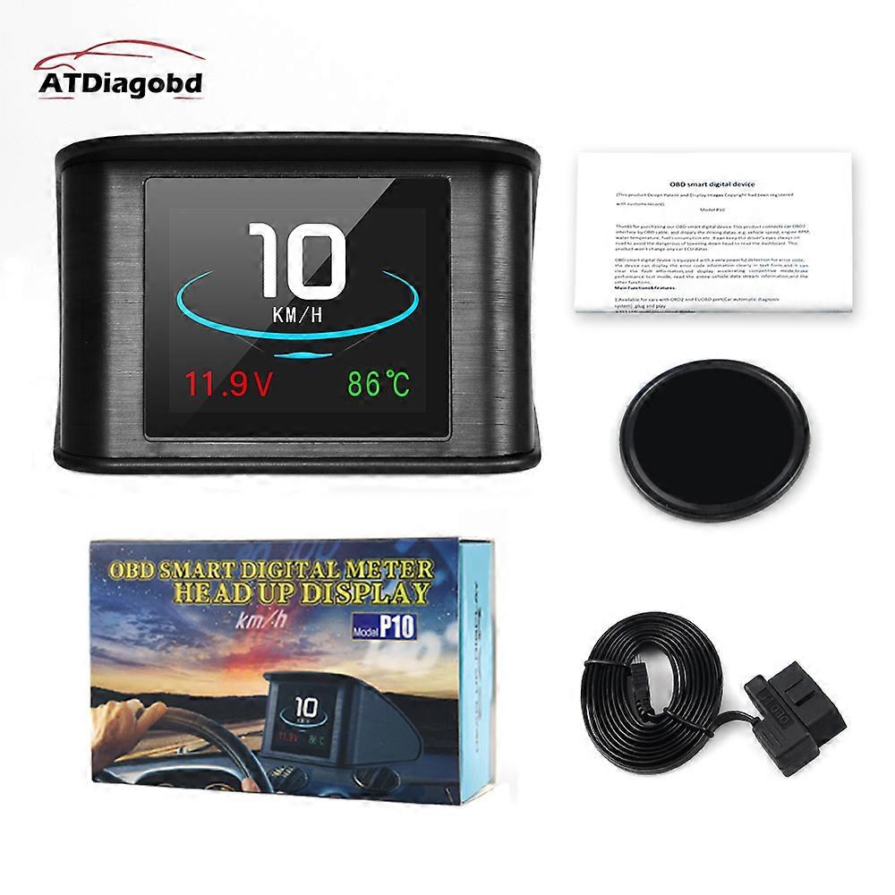 Automobile On-board Computer Car Digital GPS OBD Driving Computer Display Speedometer Coolant Temperature RPM Mileage