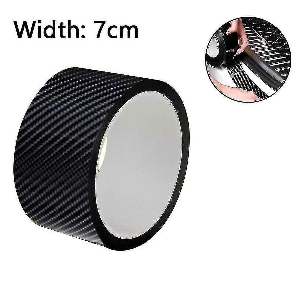 汽车门槛保护器保险杠保护器碳纤维汽车膜5d光泽乙烯基
