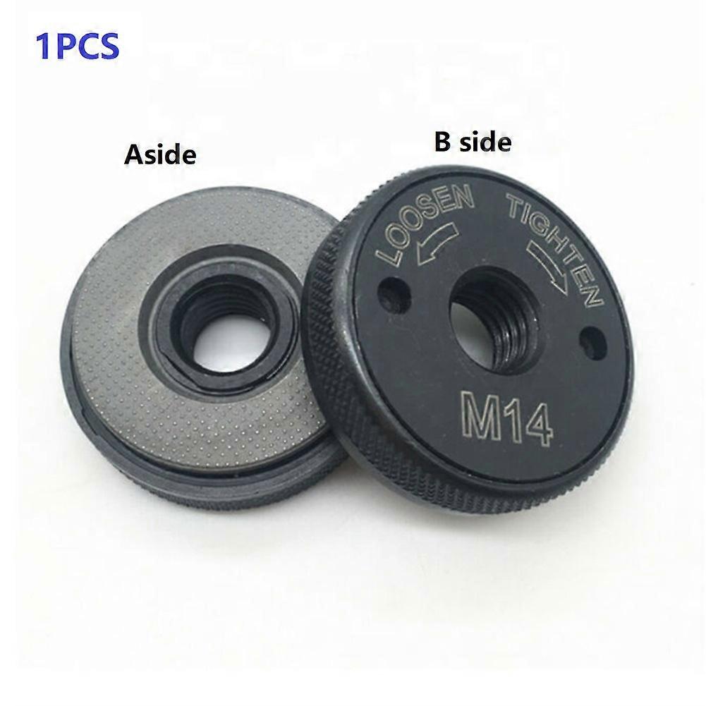 Quick Clamping Nut M14 Angle Grinder Clamping Nut Flex 115 - 230 Black Flange Nut Tool Power Replacement For Mkt Wrth Bosch