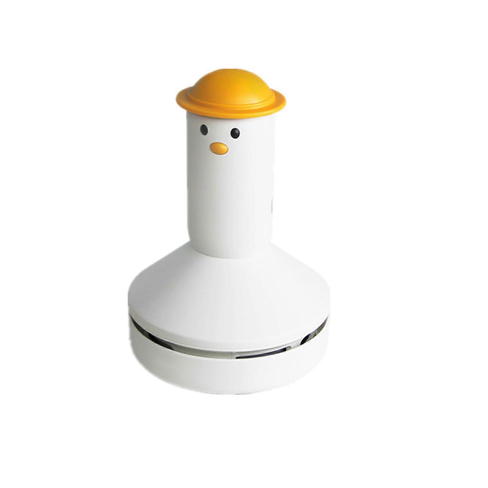 Mini Desktop Vacuum Cleaner Cordless Portable Sweeper For Hairs Crumbs Keyboard