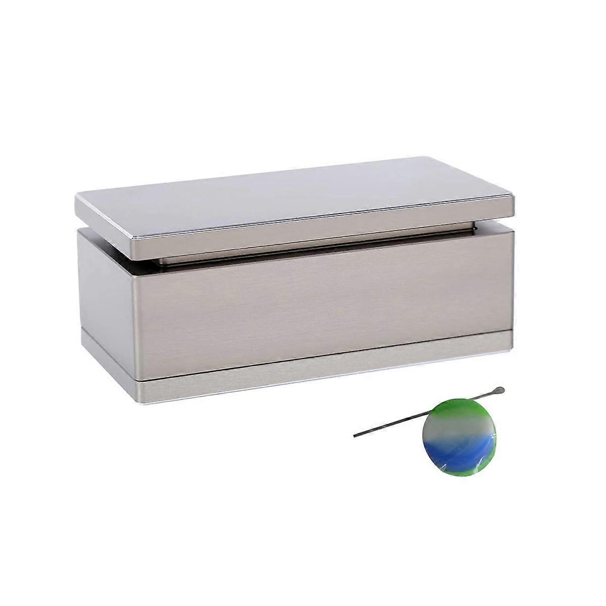 2X4in Rosin Machine Pre-Pressing Plate Pure Aluminum Pre-Pressing Mould Plate with Silicone Box