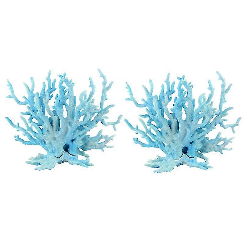 2pcs Aquarium Coral
